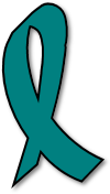 ovarian cancer awareness ribbon